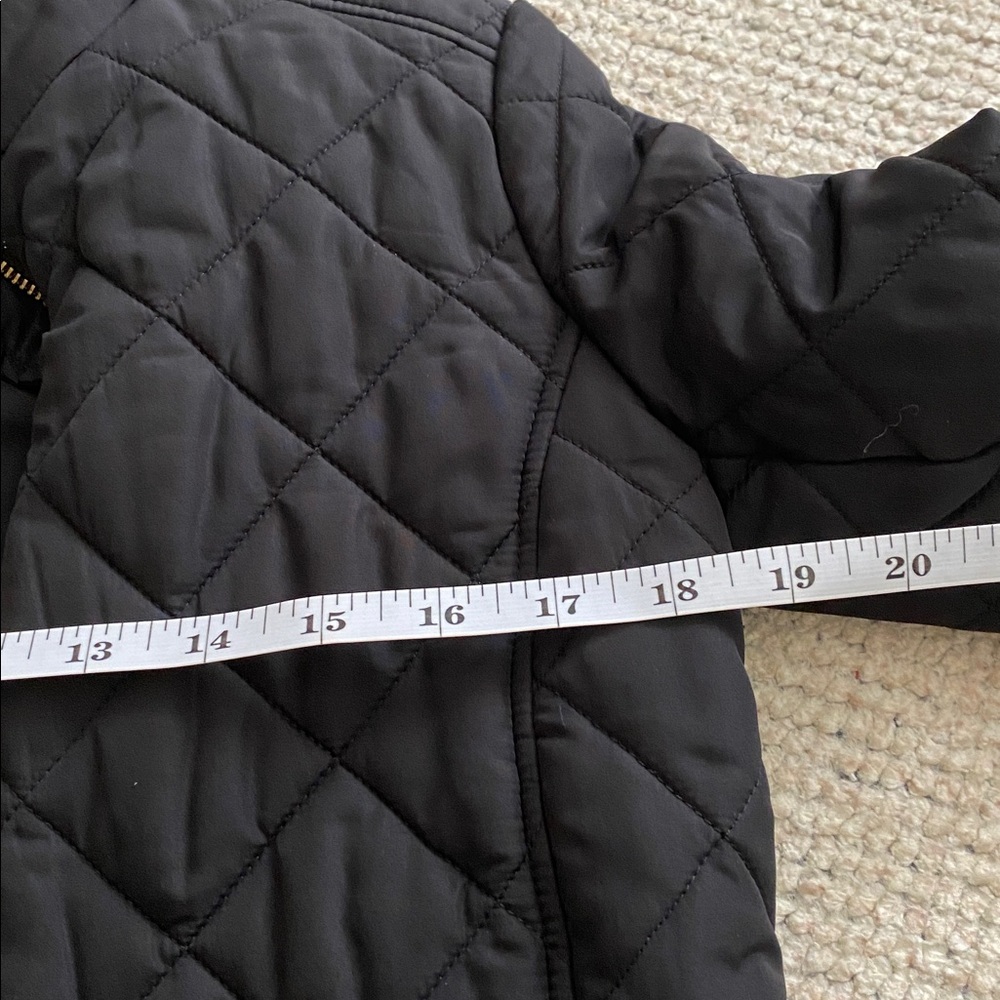 J. Crew Black Quilted Puffer Jacket